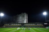 <p>Les Bleus rencontreront la Moldavie dans le magnifique stade Zimbru, dans lequel Kylian Mbappé et compagnie ont pu s’entraîner. L’enceinte de 10 500 places est à guichets fermés pour la réception de l’équipe championne du monde. (crédit AFP) </p>