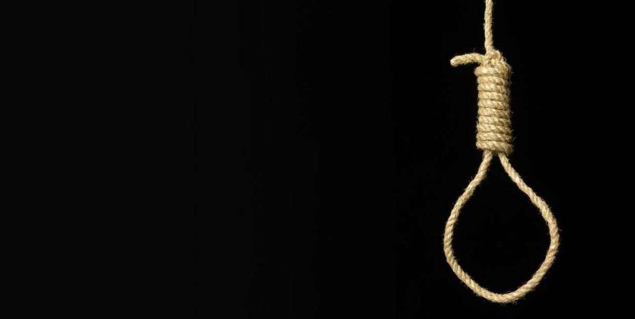 More than 5,000 Black people have been lynched in the US. <a href="https://www.gettyimages.com/detail/photo/hangmans-noose-on-black-background-royalty-free-image/132062934?adppopup=true" rel="nofollow noopener" target="_blank" data-ylk="slk:Peter Dazeley/The Image Bank via Getty Images;elm:context_link;itc:0;sec:content-canvas" class="link ">Peter Dazeley/The Image Bank via Getty Images</a>