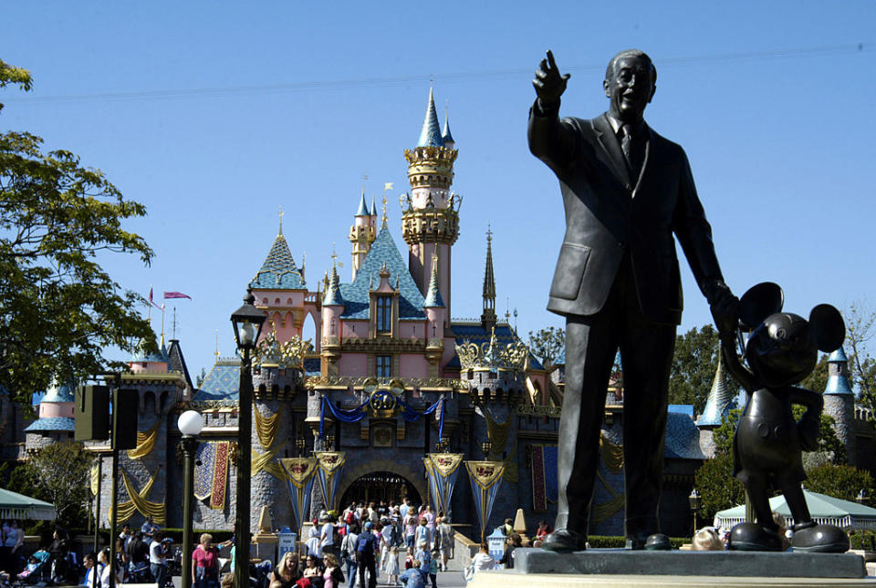 Die Disney-Erbin hat Disneyland in Kalifornien besucht (Bild: Getty Images)      