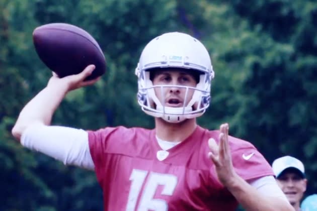 Hard Knocks: The Detroit Lions' Trailer Shows NFL Team Prepping For  Football Season As Jared Goff Enters Second Year As QB