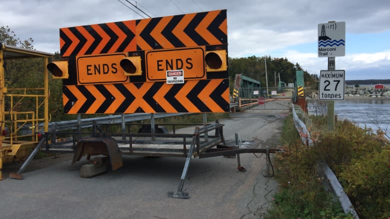 Replacement timeline uncertain for decrepit Cape Breton bridge