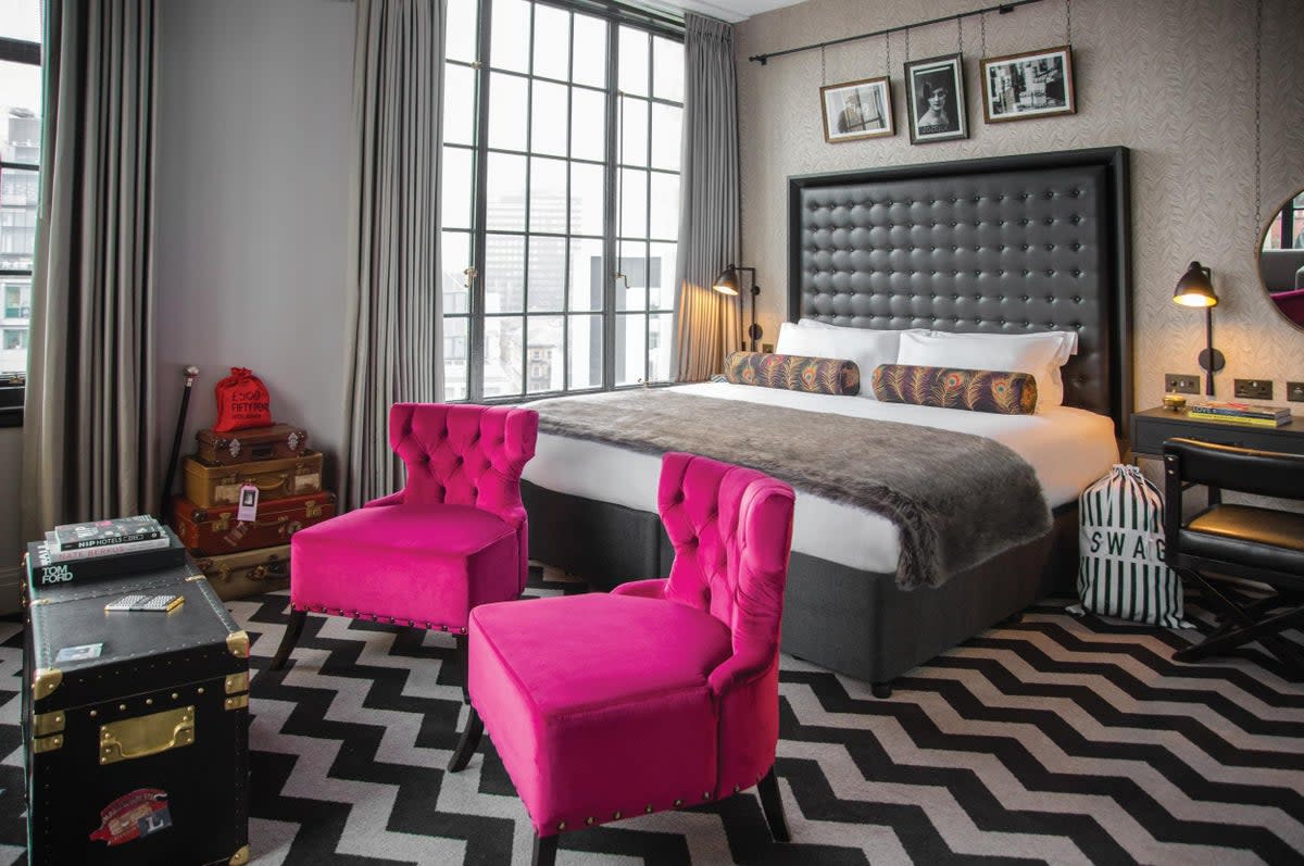 The city’s booming hotel scene means visitors have more choice than ever – from cool and quirky boutiques to luxury pads with pizzazz (Hotel Gotham)