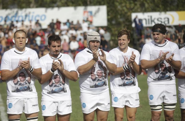 Federico Martín Aramburú fue honrado el sábado pasado en la visita de CASI a San Luis; ahora el equipo de San Isidro será local ante Pucará y volverá a recordar al ex capitán de la Academia.