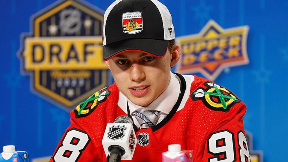Forward Connor Bedard, the second No. 1 pick in the history of Chicago's NHL franchise, has signed a three-year entry-level contract with a $950,000 US annual salary cap hit.