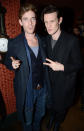 <b>Matt Smith<br></b><br>The Doctor Who actor wore a black coat and grey t-shirt for the Tommy Hilfiger and Esquire party in London.