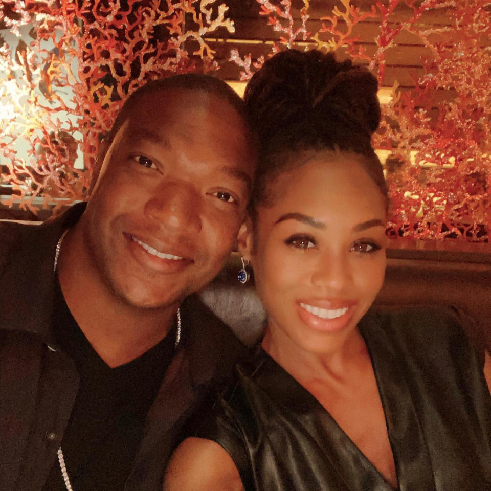 Monique Samuels and Chris Samuels