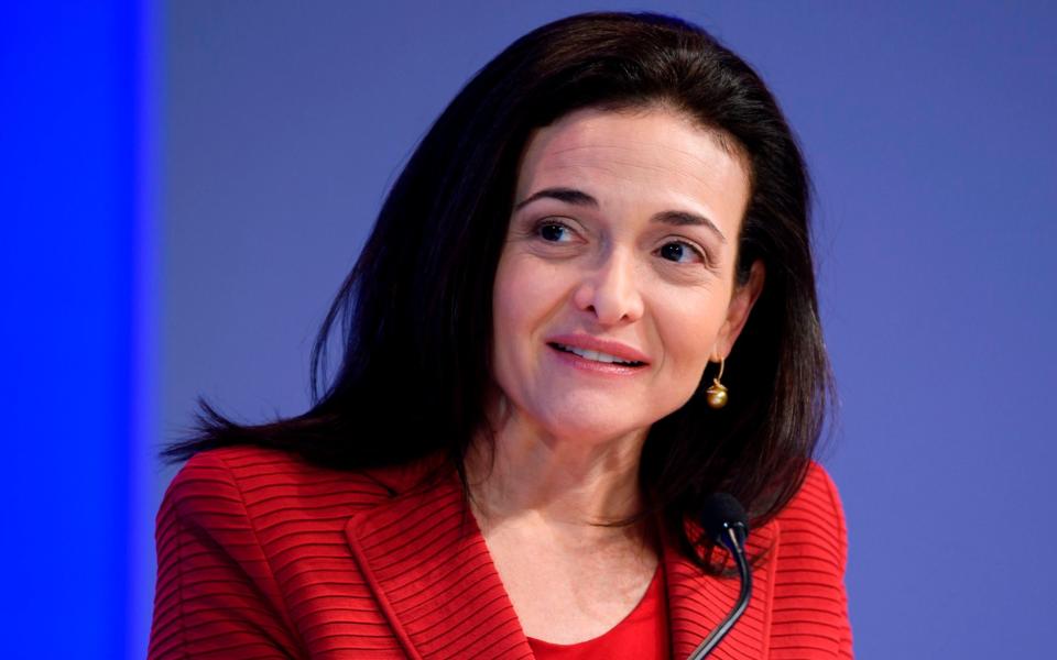 Facebook chief operating officer Sheryl Sandberg - AFP