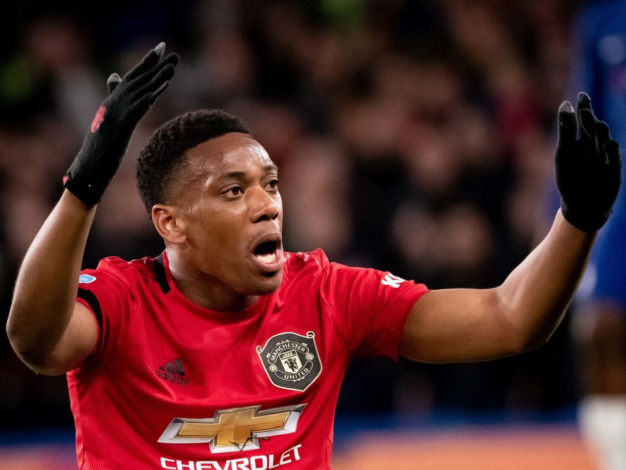 Martial has come under criticism since changing positions: Getty