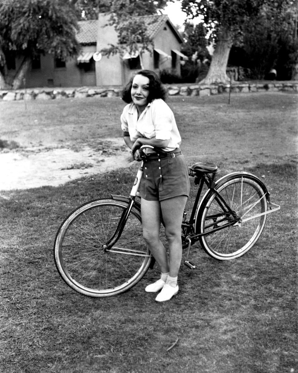 Lupe Vélez, shown in Palm Springs, California, in the 1930s.