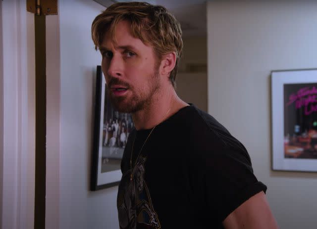 <p>SNL/YouTube</p> Ryan Gosling in a promo for 'SNL.'