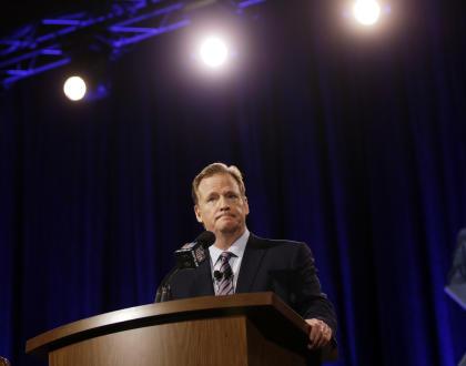 NFL commissioner Roger Goodell (AP) 