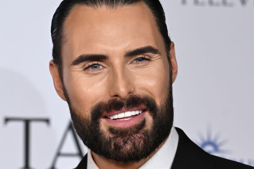 Presenter of the Daytime Award Rylan Clark poses in the Winners Room during the 2024 BAFTA Television Awards