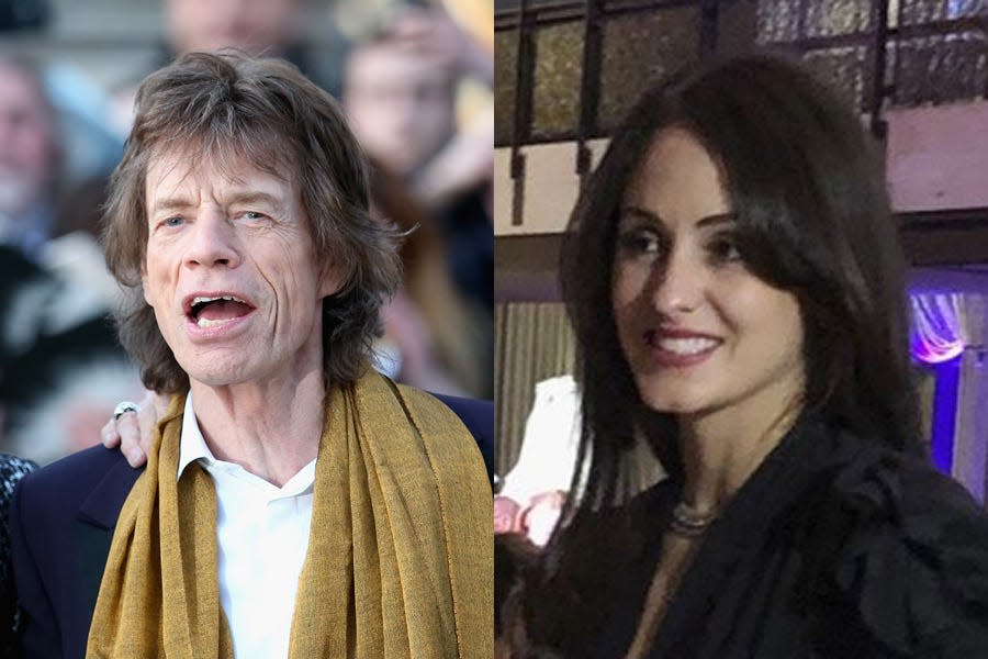 Mick Jagger and Melanie Hamrick