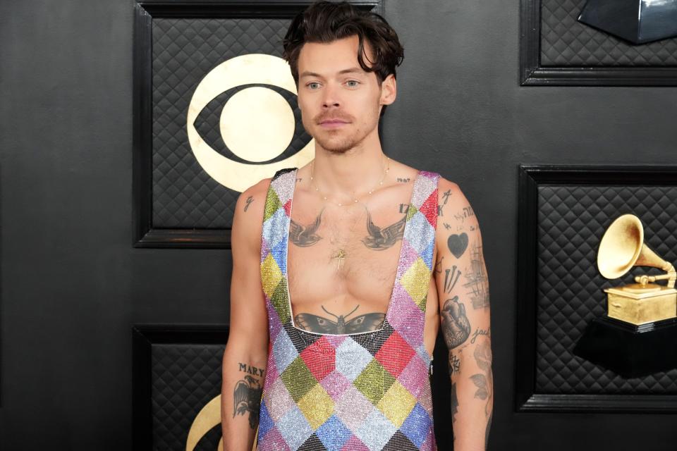 Harry Styles at the 2023 Grammy Awards.