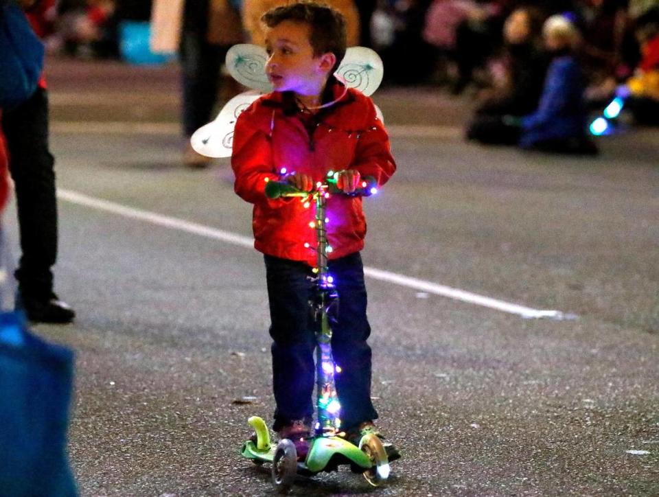 The 45th annual San Luis Obispo Holiday Parade was held downtown on Friday, Dec. 3, 2021.