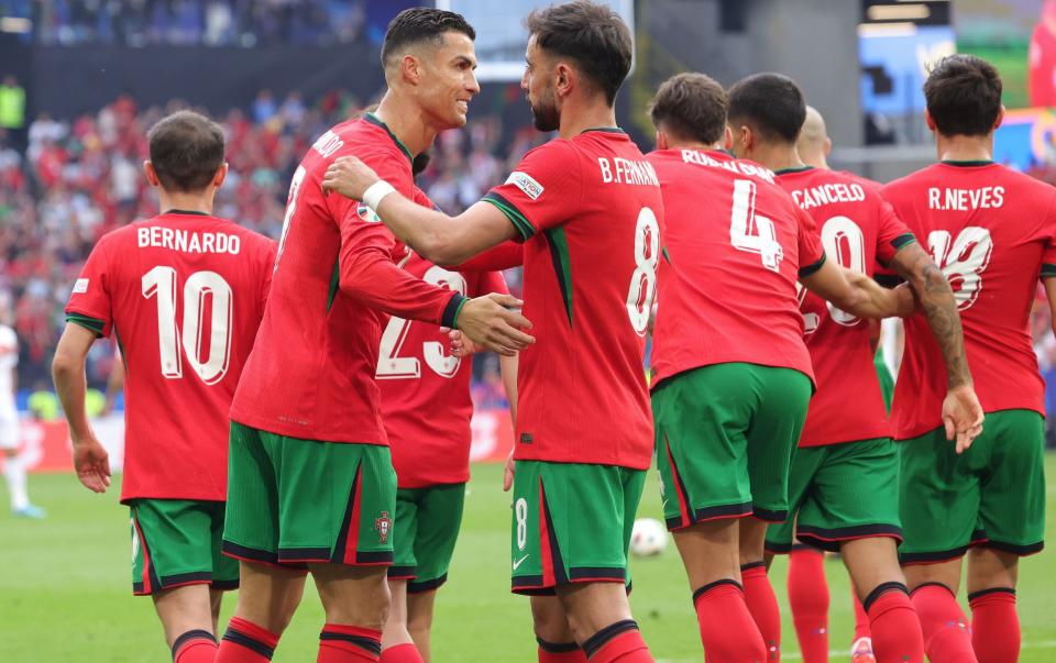 Portugal celebrate