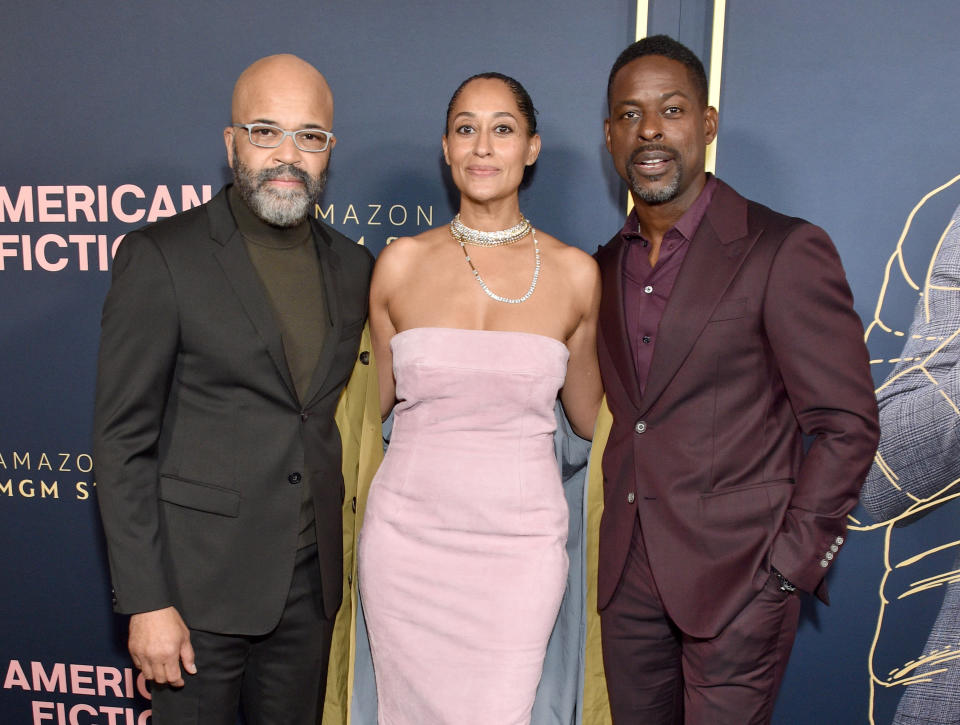 Jeffrey Wright, Tracee Ellis Ross and Sterling K. Brown