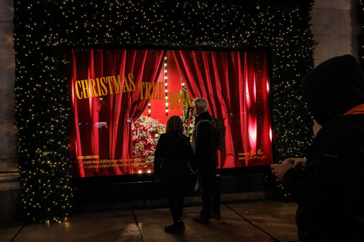 Selfridge's Christmas window 2023 (Getty Images)