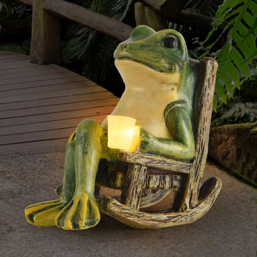 Miniature Frog Lawn Ornament