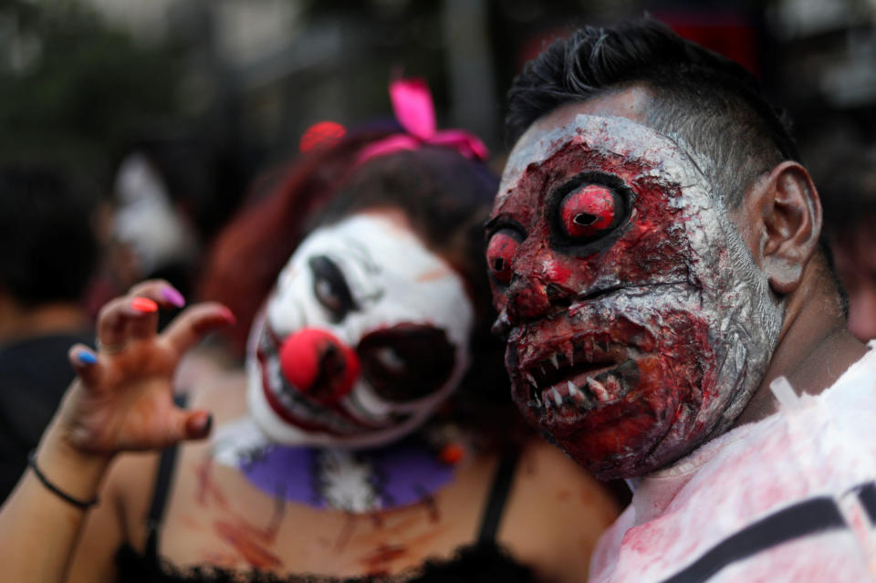 FOTOS | Zombies 'atacan' en la Ciudad de México