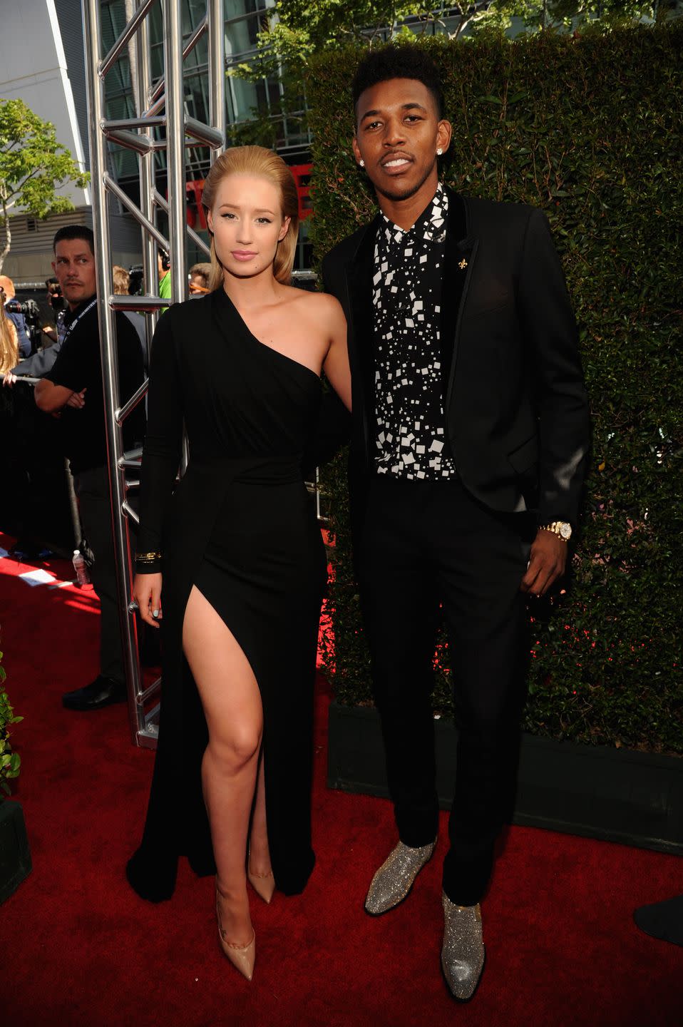 Nick Young and Iggy Azalea