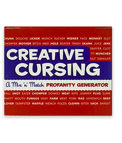 Creative Cursing: A Mix 'n' Match Profanity Generator, funny stocking stuffers