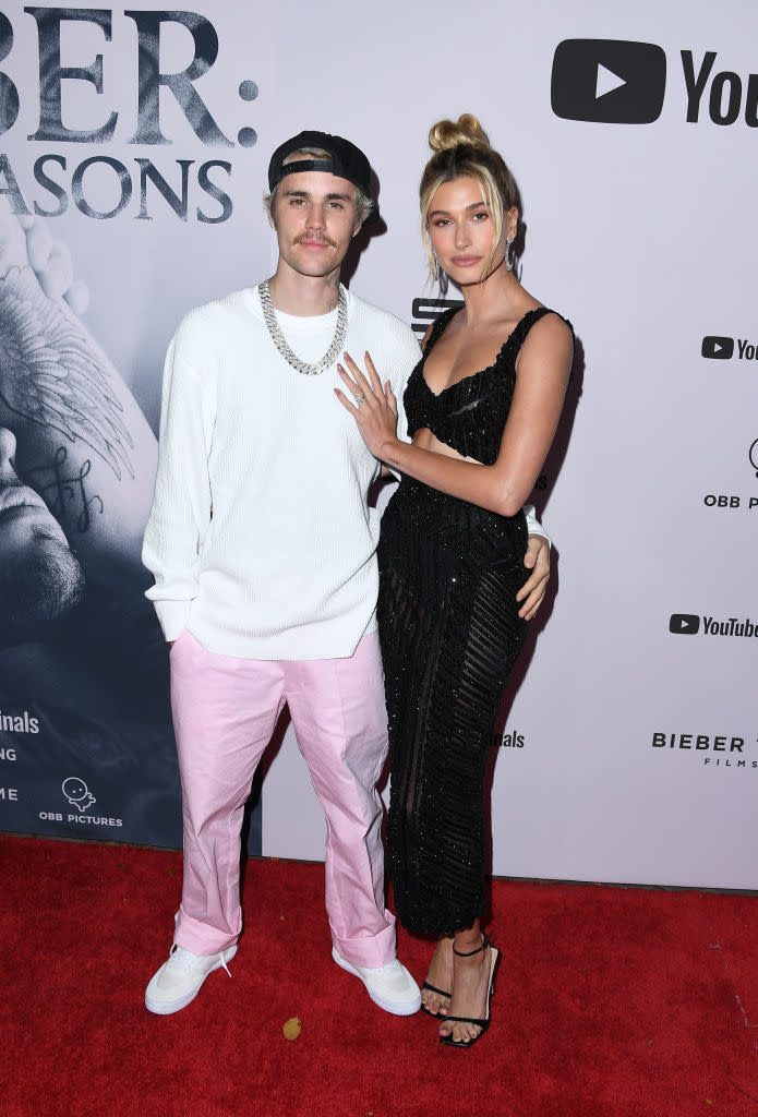 Justin Bieber and Hailey Bieber were enjoying breakfast when the model experienced 