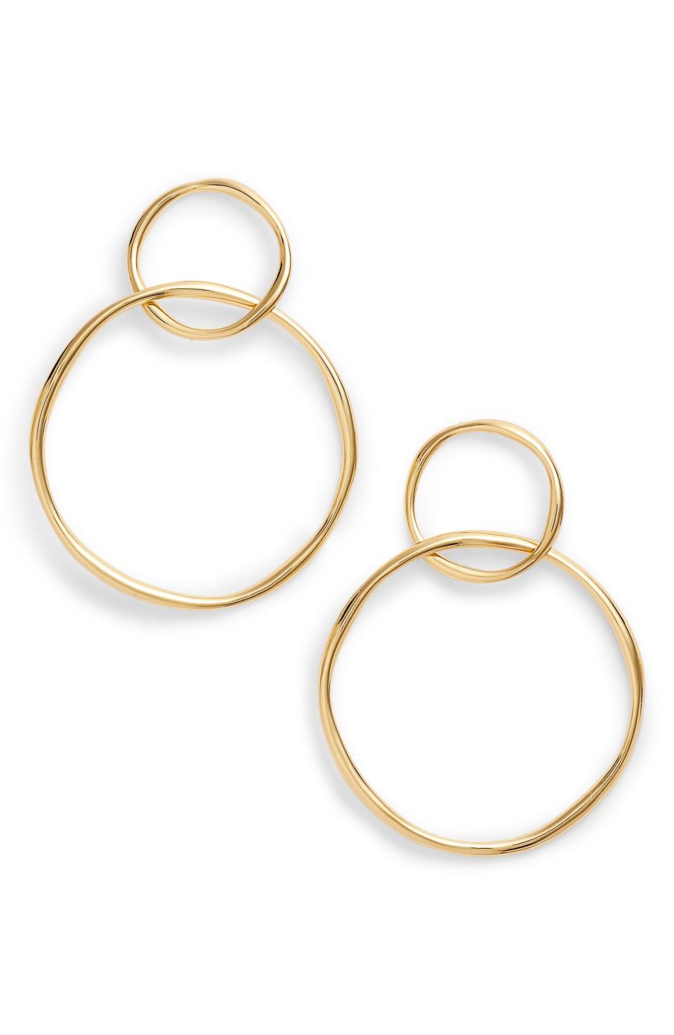 Gorjana Kellen Linked Drop Earrings, $60 $39.90, Nordstrom