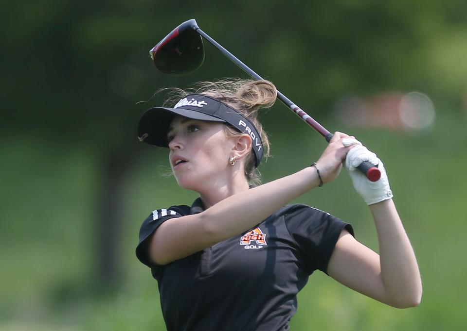 Ames junior girls golfer Elizabeth Duncan has placed 21st and 14th during her two trips to the Class 4A girls state golf meet.