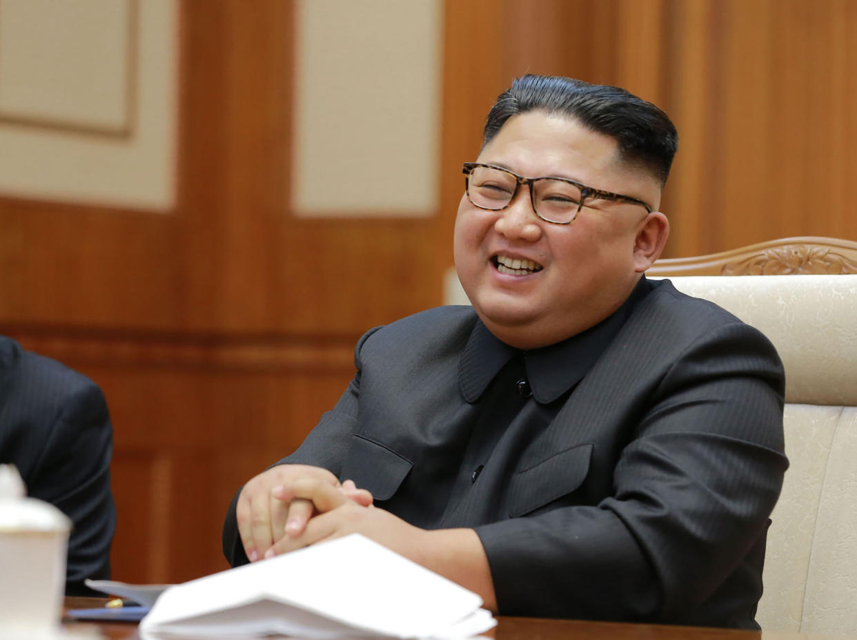 Wird in sozialen Netzwerken oft “Babyface” genannt: Kim Jong-un. (Bild: Getty Images)