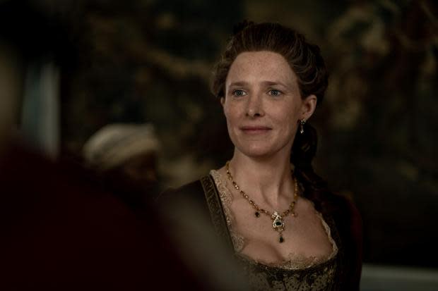 HeraldScotland: Shauna Macdonald as Flora MacDonald in Outlander series six. Picture: Robert Wilson/&#xa9; 2021 Starz Entertainment