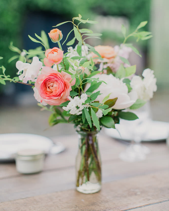 Pretty Shower Centerpieces