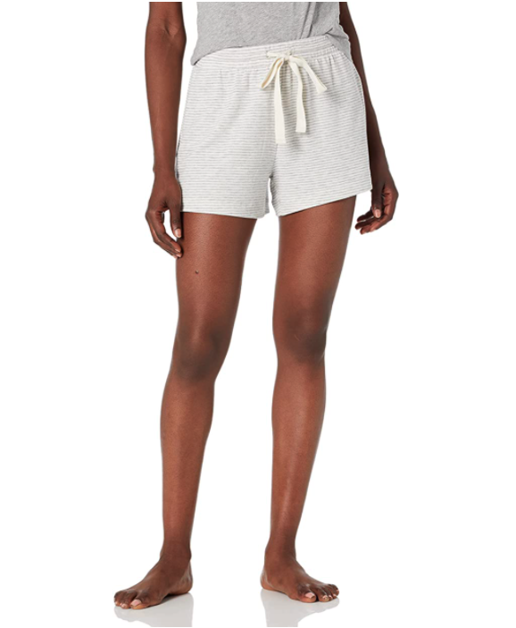 Amazon Essentials Womens Lightweight Lounge Terry Short. Image via Amazon.