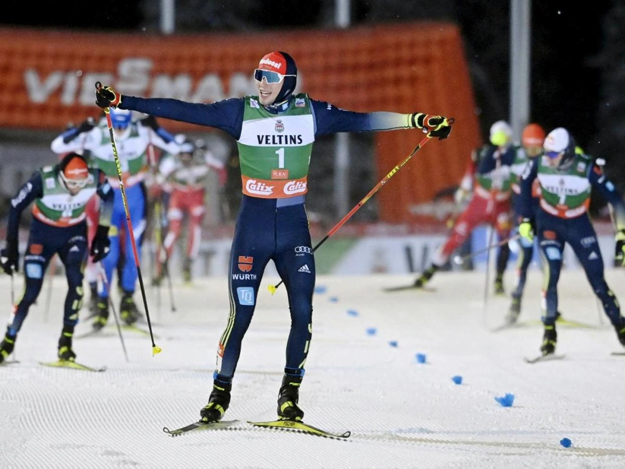 Kombination: Weber startet nach Abbruch von Rang neun