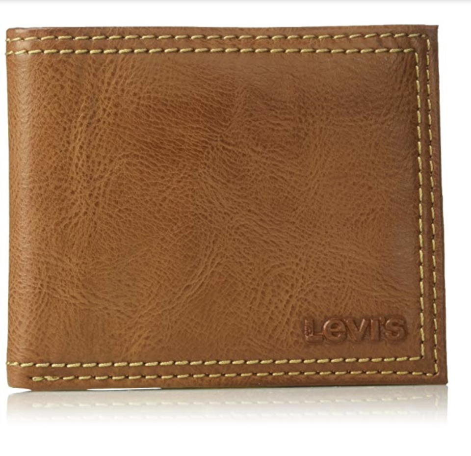 Levi’s Men’s Slim Bifold Wallet. (Photo: Amazon)