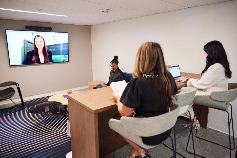 NMG’s recently opened Dallas corporate hub features new technology for workers.