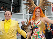 Geoffrey Edelsten and Gabi Grecko