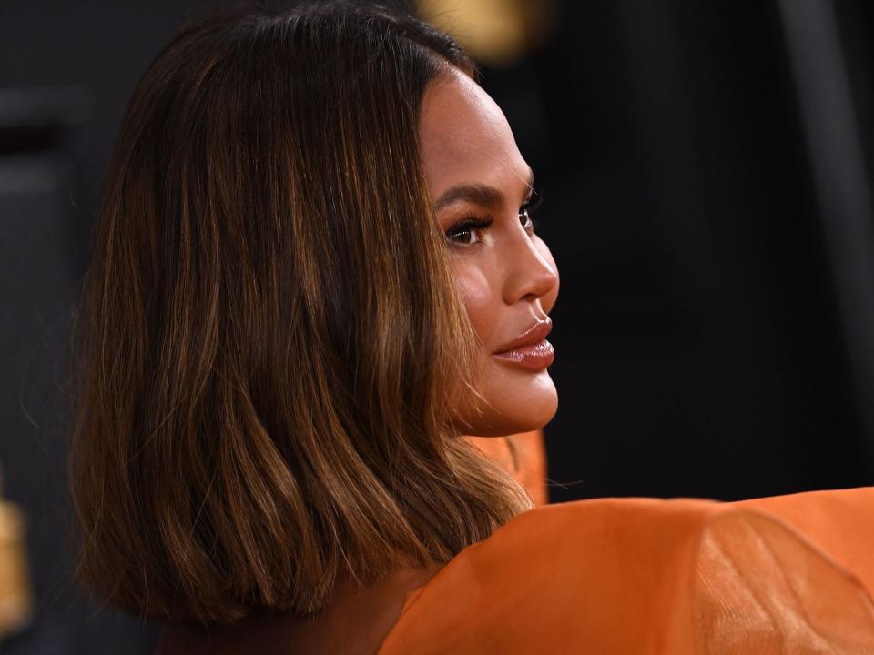 ‘Try as she might to be ordinary, she demonstrably isn’t': Chrissy Teigen in 2020 (Valerie Macon/Getty Images)