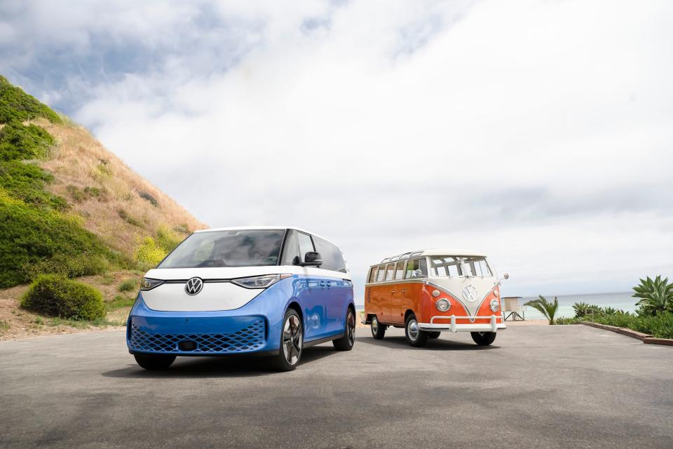 EMBARGO FRIDAY 6/2: The Volkswagen ID.Buzz electric van.