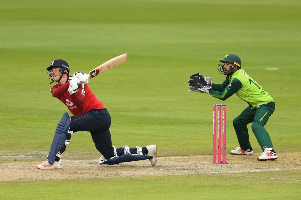 Banton hit 71 in the first T20 against Pakistan on Friday: Getty Images for ECB