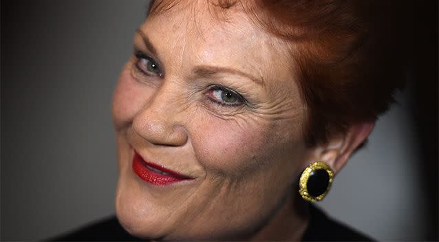 Senator Hanson admitted she was wrong on anti-vax comments. Source: AAP