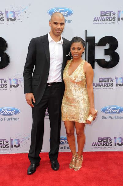 PHOTO: FILE - Former basketball player Ime Udoka and Nia Long attend a ceremony, June 30, 2013 in Los Angeles, California. (Allen Berezovsky/WireImage via Getty Images, FILE)