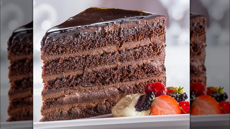 Smith & Wollensky Gigantic Chocolate Cake