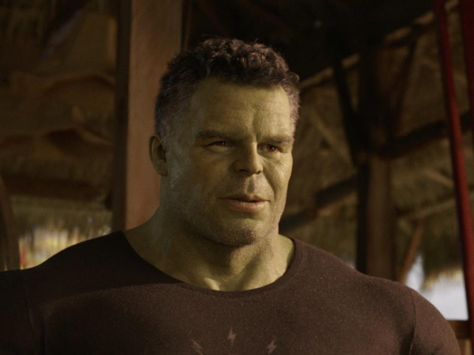 Mark Ruffalo as the Hulk in ‘She-Hulk: Attorney at Law' (Marvel Studios)