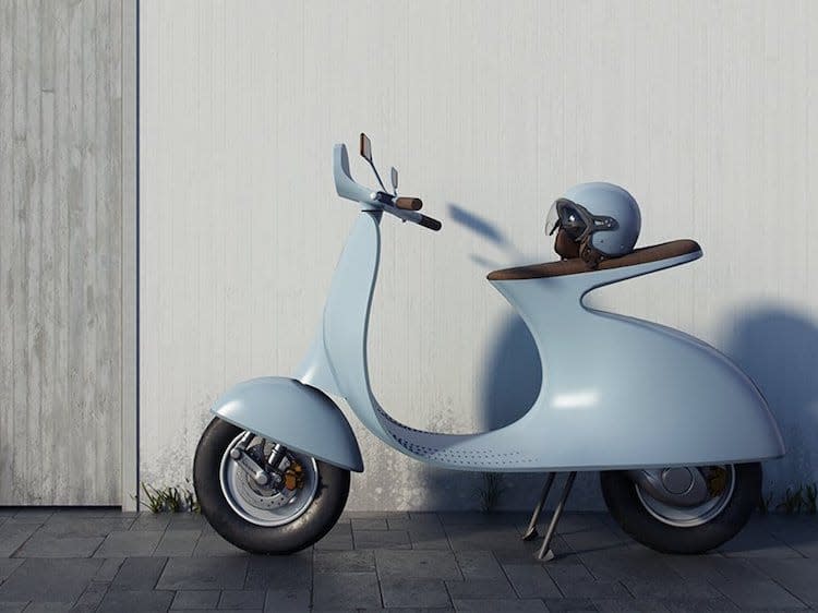 <p>La Vespa nació de la necesidad de un transporte asequible en la Italia posterior a la II Guerra Mundial y se convirtió en un gran símbolo.<br>Foto: Giulio Iacchetti </p>