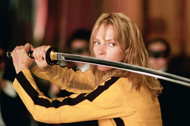 Uma Thurman en una escena de Kill Bill Vol. 1