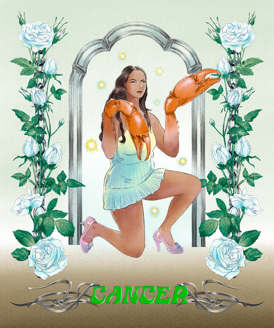 <strong><h2>Cancer</h2></strong><em>Please note that this information is general and astrological in nature and shouldn't be construed as financial advice.</em> <br><br>The month ahead encourages you to be free and take caution at the same time when it comes to your finances, which means balance is essential to harmonise these juxtaposing sentiments. Instead of rushing to invest all of your loot during August 11’s full moon, play the stock market wisely. This will serve you well when Uranus retrograde commences, as you’ll be able to donate money to a humanitarian cause that you believe in and avoid the stress of a stock market flip. Fortunately, August 27’s new moon allows you to reset, reinvest, and the ability to make sound choices when it comes to money.<span class="copyright">Illustration by barbarianflower</span>