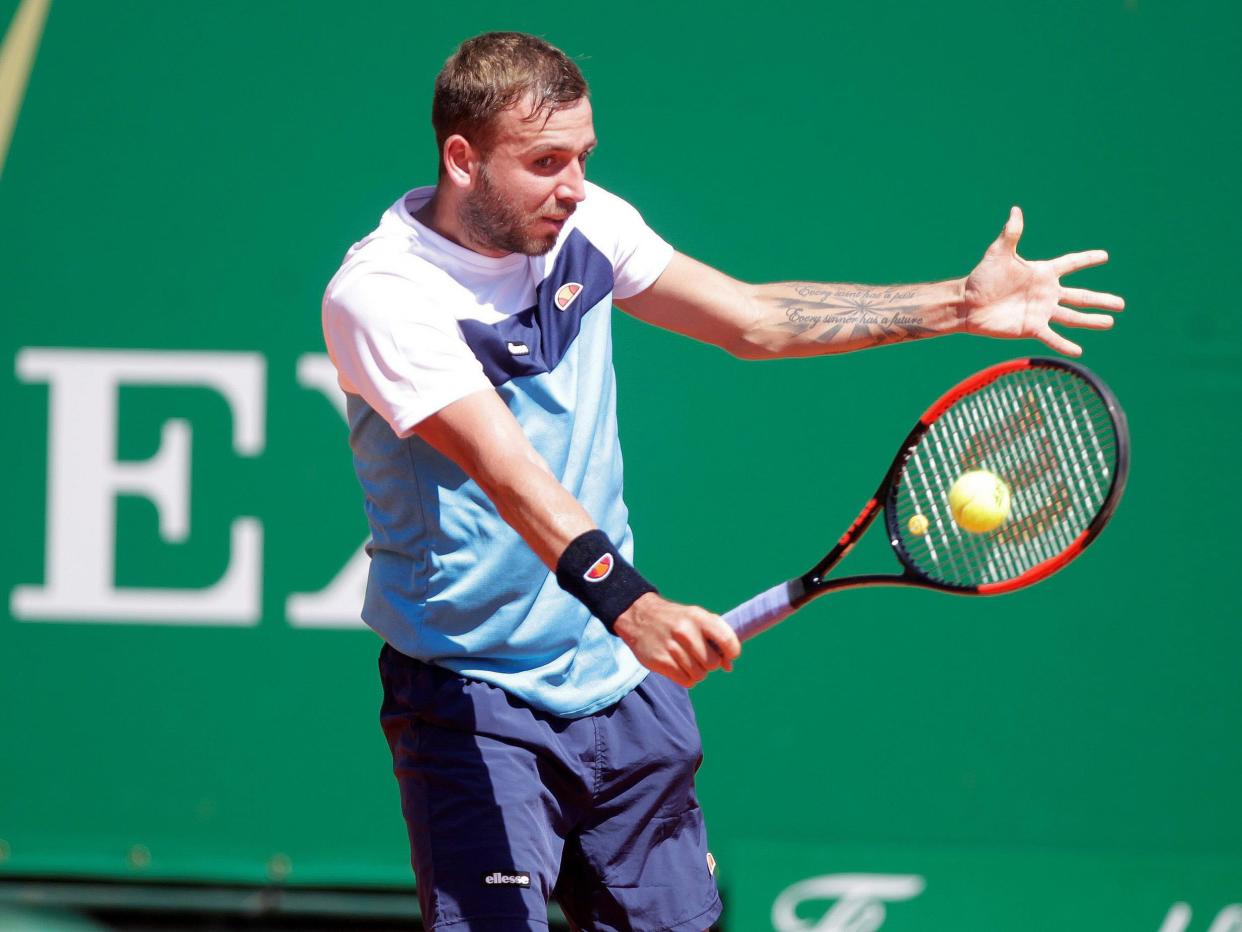 Evans held his nerve to move into the second round of the Barcelona Open: Getty