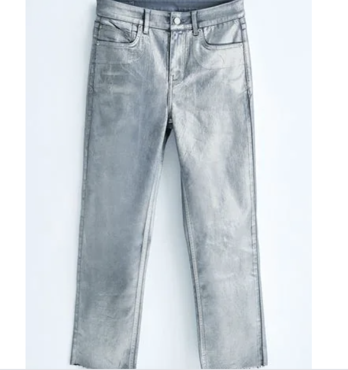 2) Mid Rise Straight Jeans