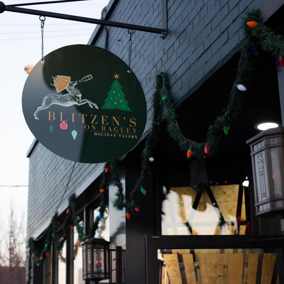 Blitzen's on Bagley holiday pop-up is back for a second year in a row.
